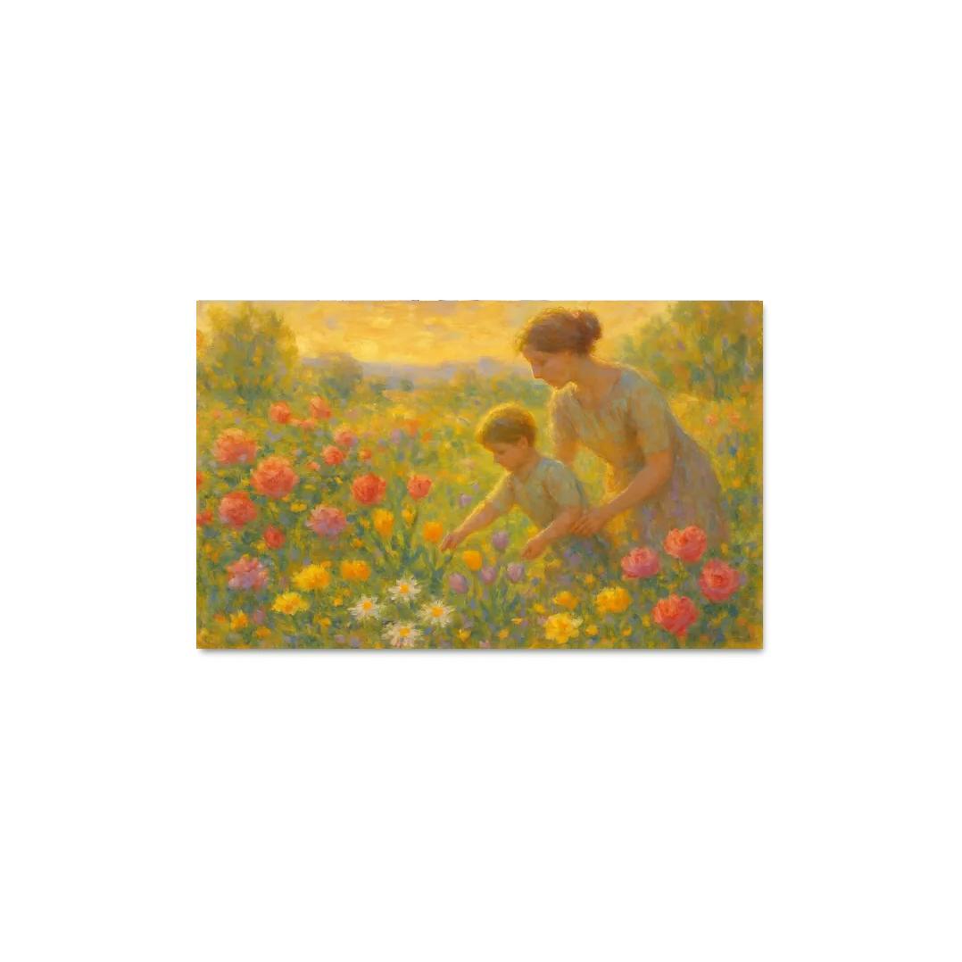 Garden Of Her Touch A Legacy Of Blossoming Love oil paintings frame