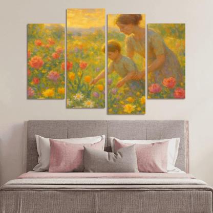 Garden Of Her Touch A Legacy Of Blossoming Love oil paintings frame