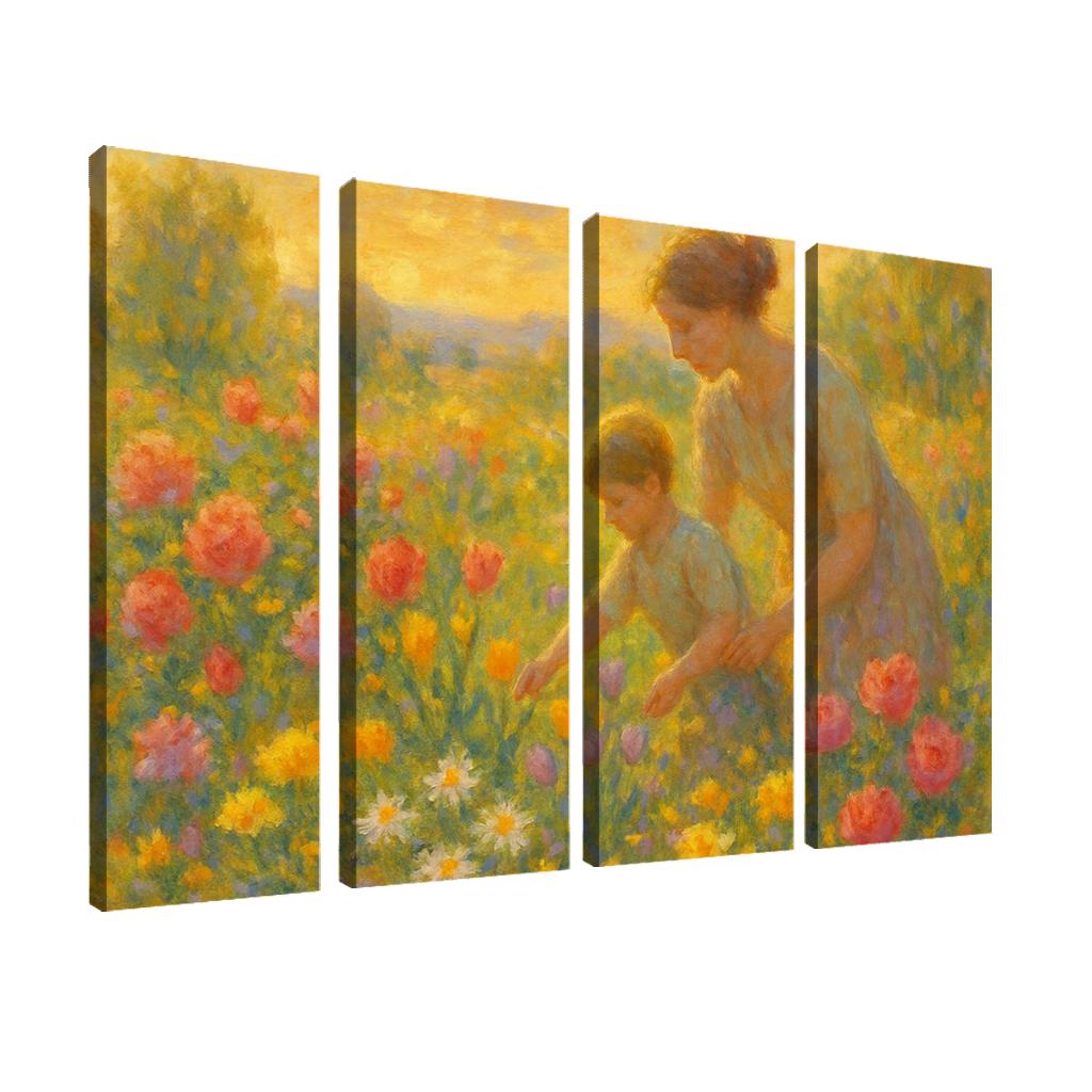 Garden Of Her Touch A Legacy Of Blossoming Love oil paintings frame