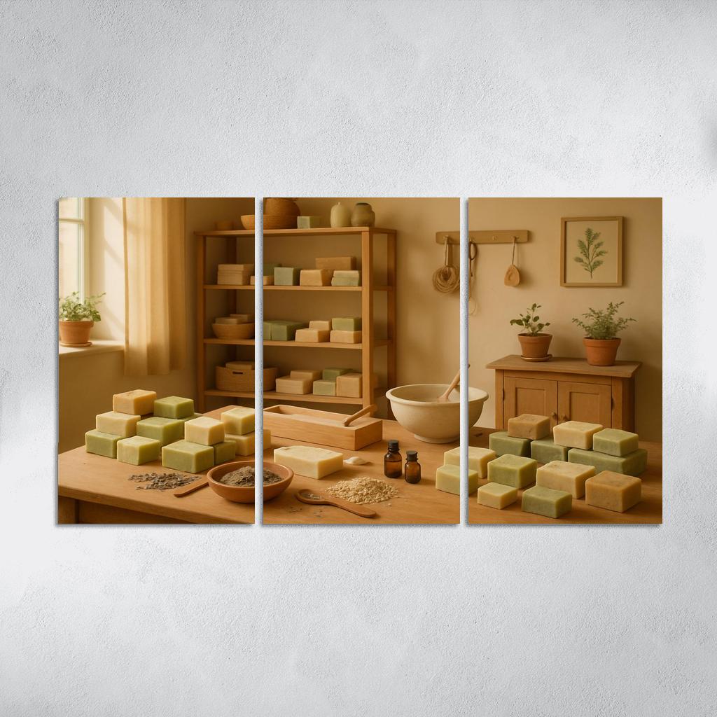 Artisanal Soap Crafting: Create Unique Handmade Soaps premium artwork frames