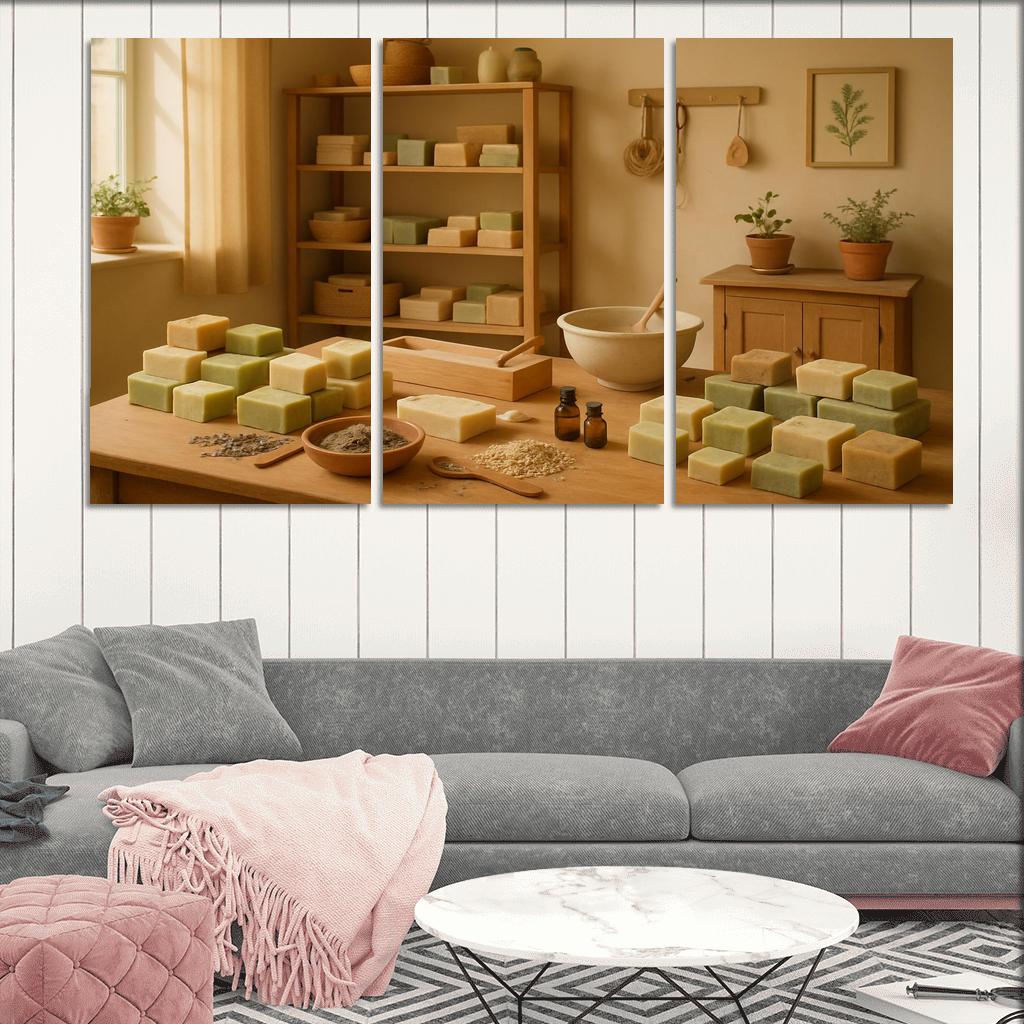 Artisanal Soap Crafting: Create Unique Handmade Soaps premium artwork frames