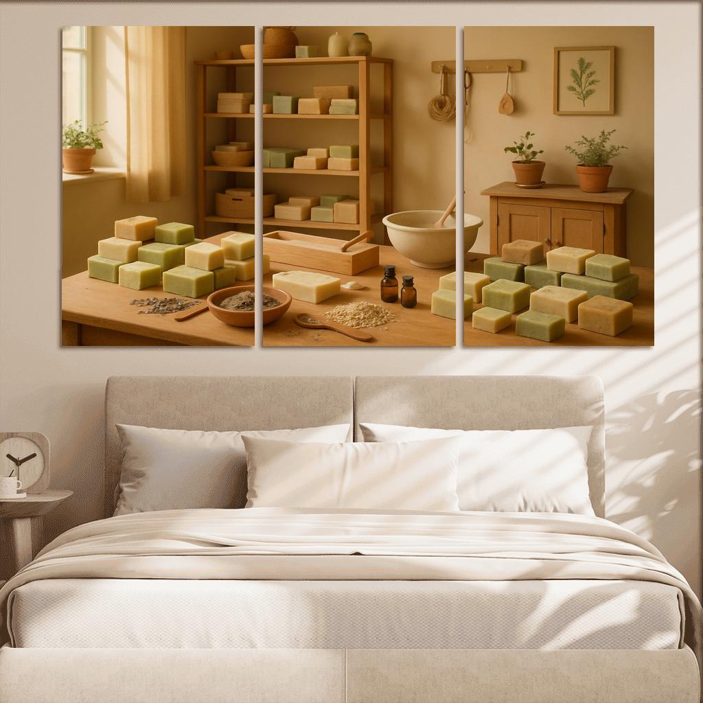 Artisanal Soap Crafting: Create Unique Handmade Soaps premium artwork frames