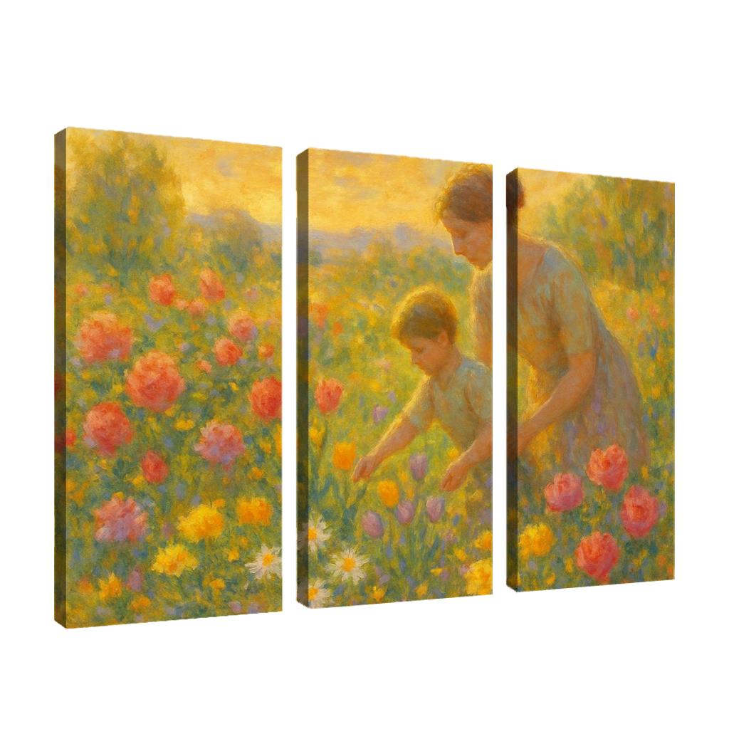 Garden Of Her Touch A Legacy Of Blossoming Love oil paintings frame