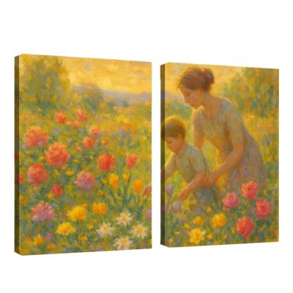 Garden Of Her Touch A Legacy Of Blossoming Love oil paintings frame