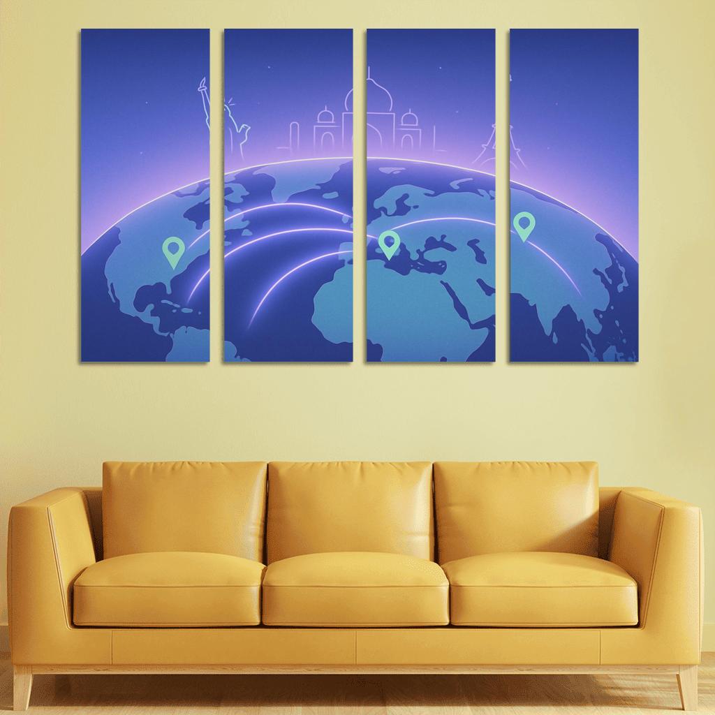 Auroral Passage premium artwork frames