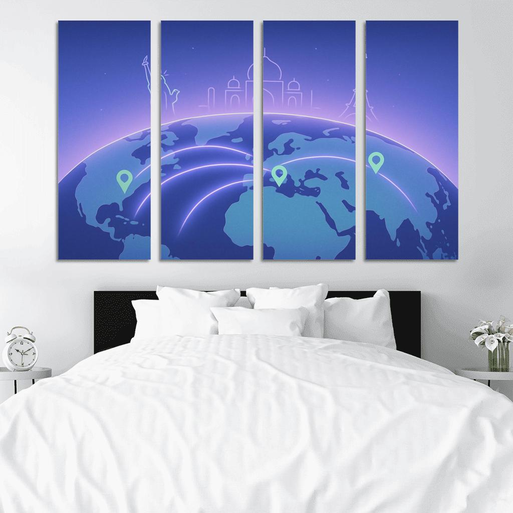 Auroral Passage premium artwork frames