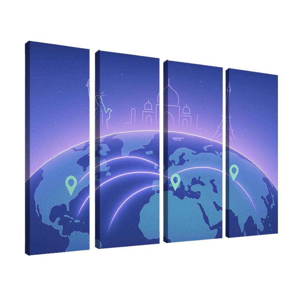 Auroral Passage premium artwork frames