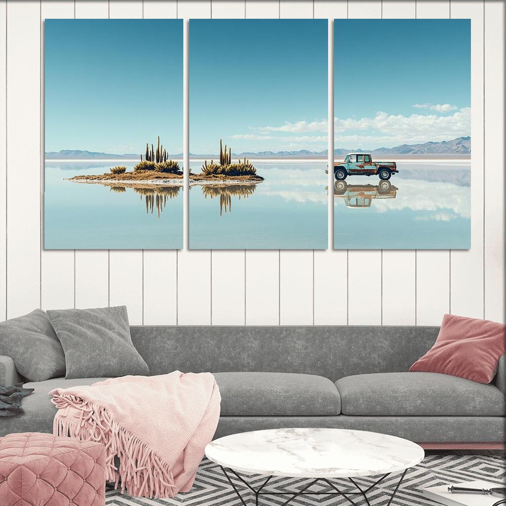 Salar De Uyuni custom paintings frame