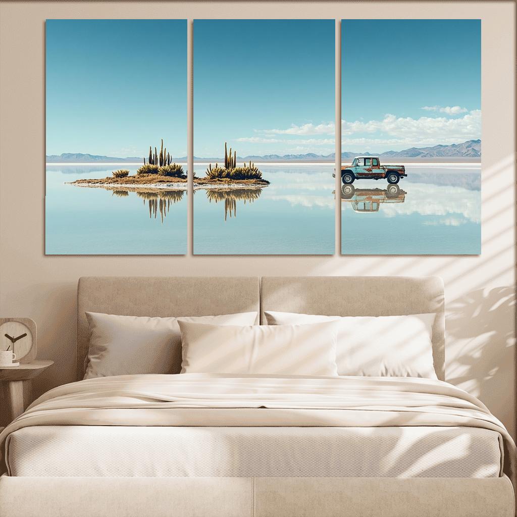 Salar De Uyuni custom paintings frame