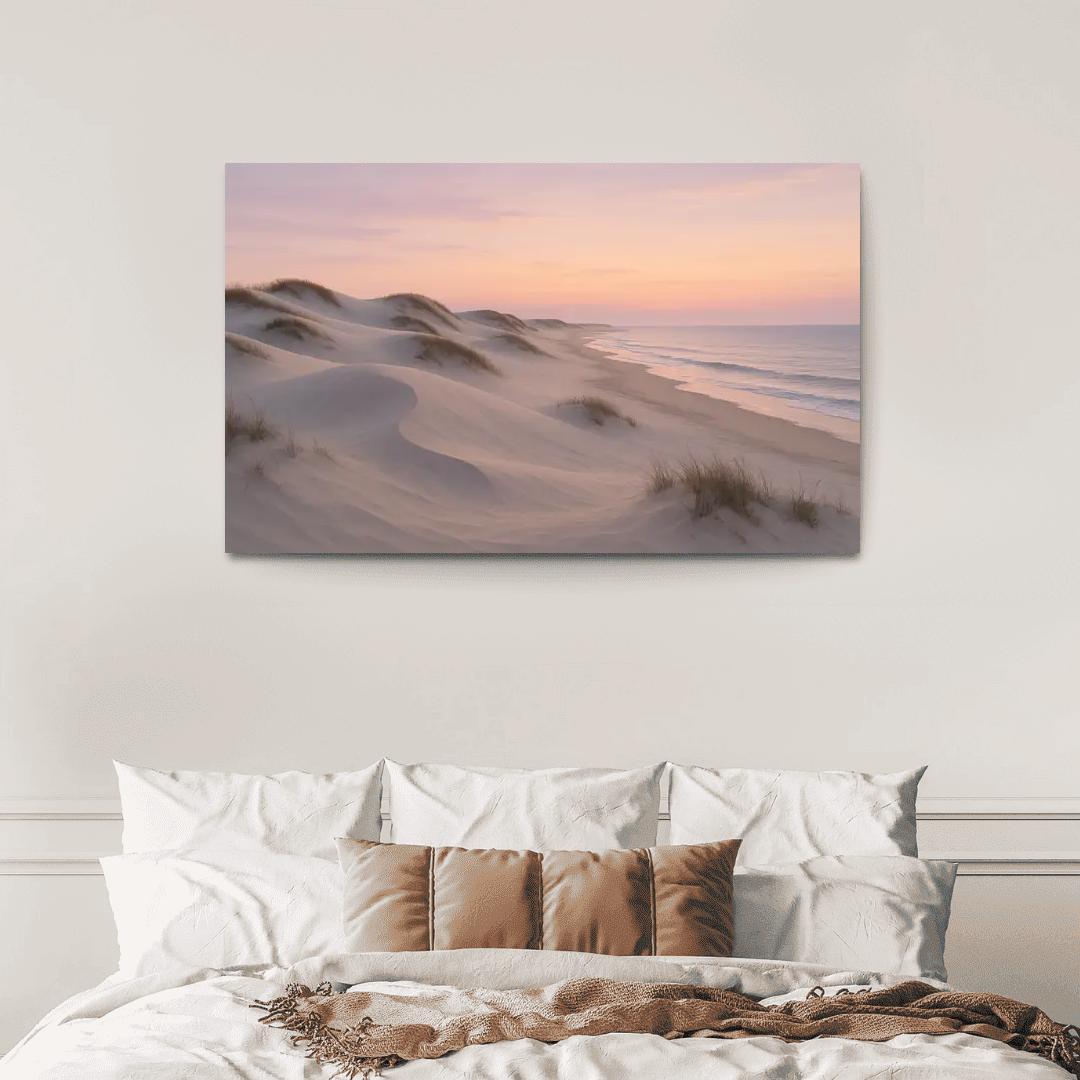 Silver Dune Sanctuary canvas paintings frame