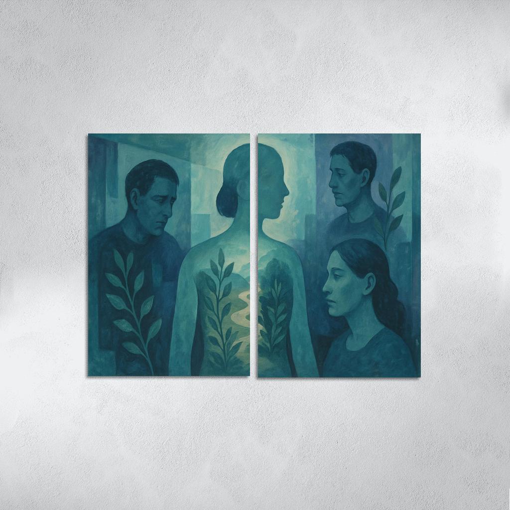 Inner Landscapes Of Healing framed paintings