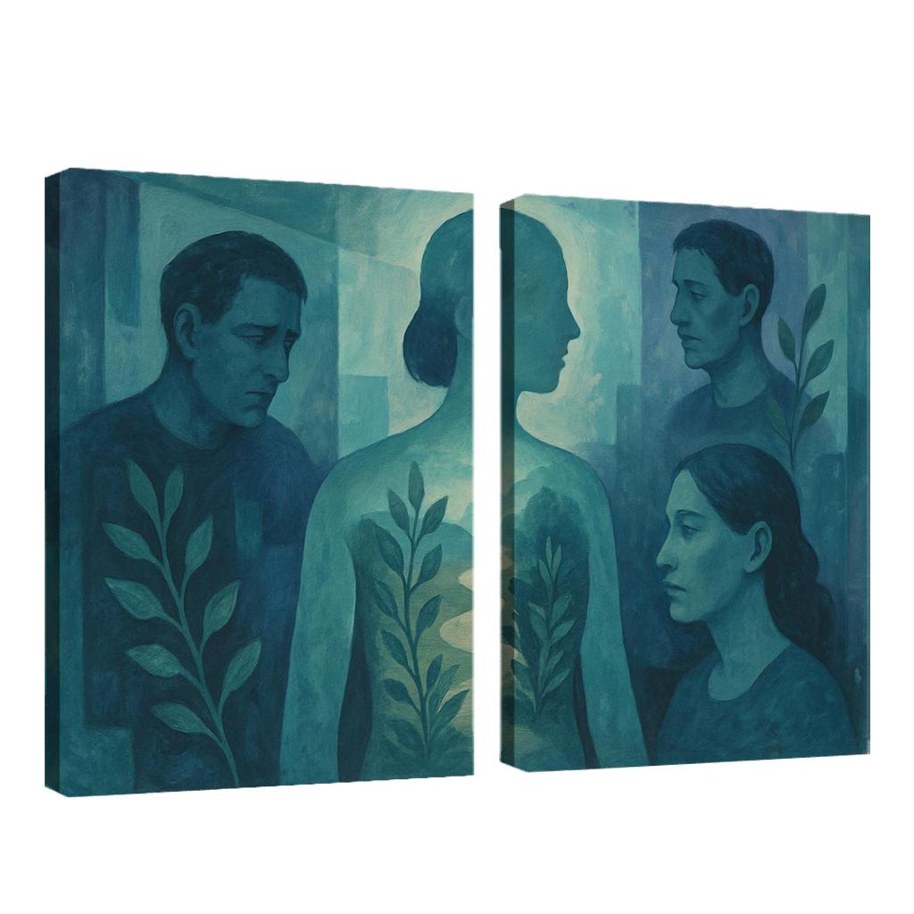 Inner Landscapes Of Healing framed paintings