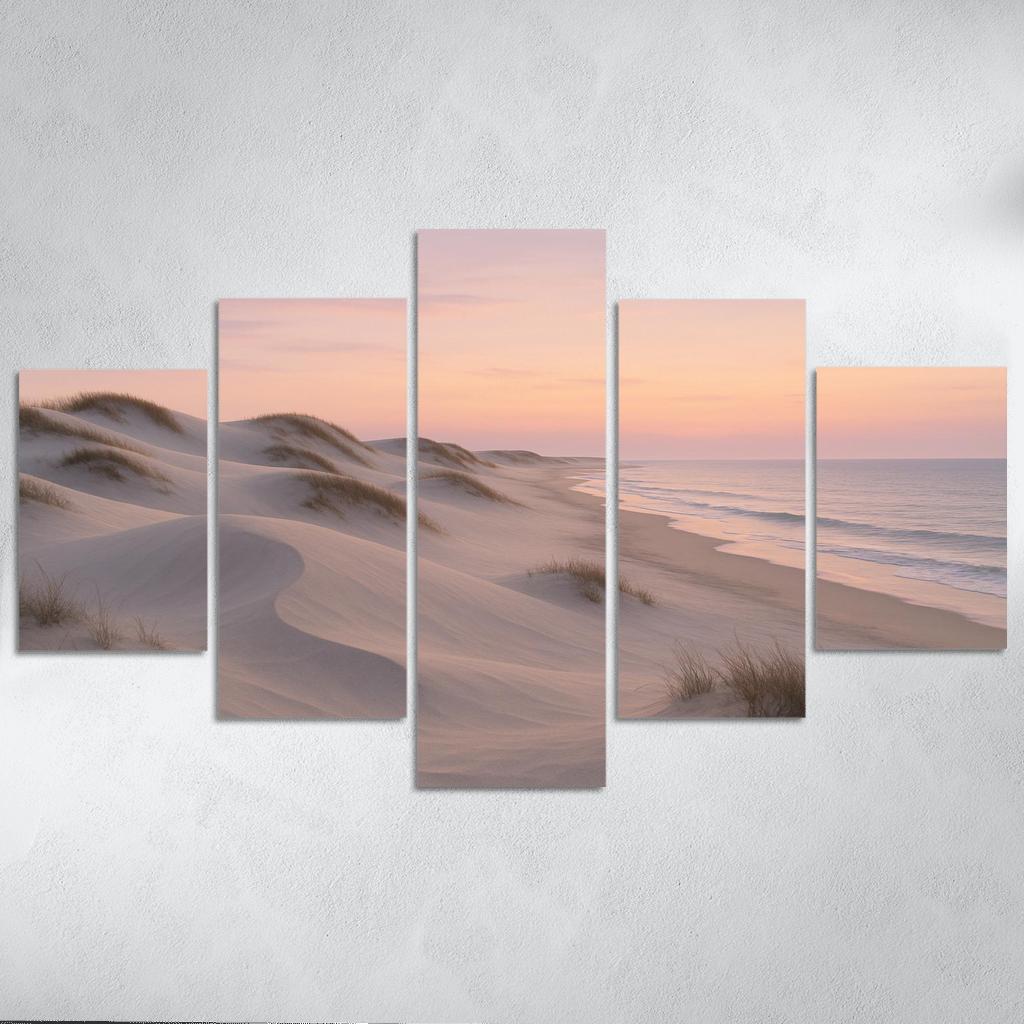 Silver Dune Sanctuary canvas paintings frame