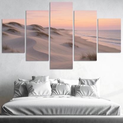 Silver Dune Sanctuary canvas paintings frame