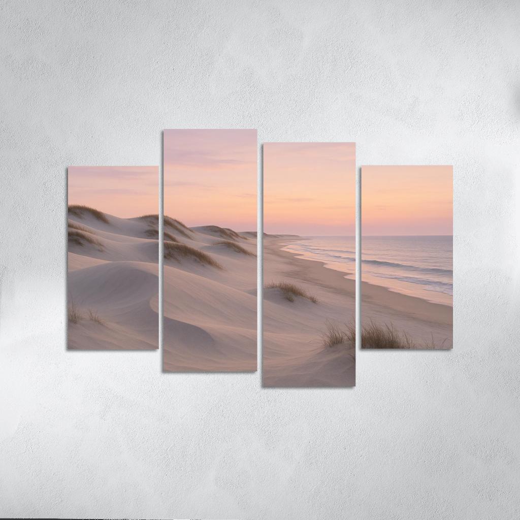 Silver Dune Sanctuary canvas paintings frame