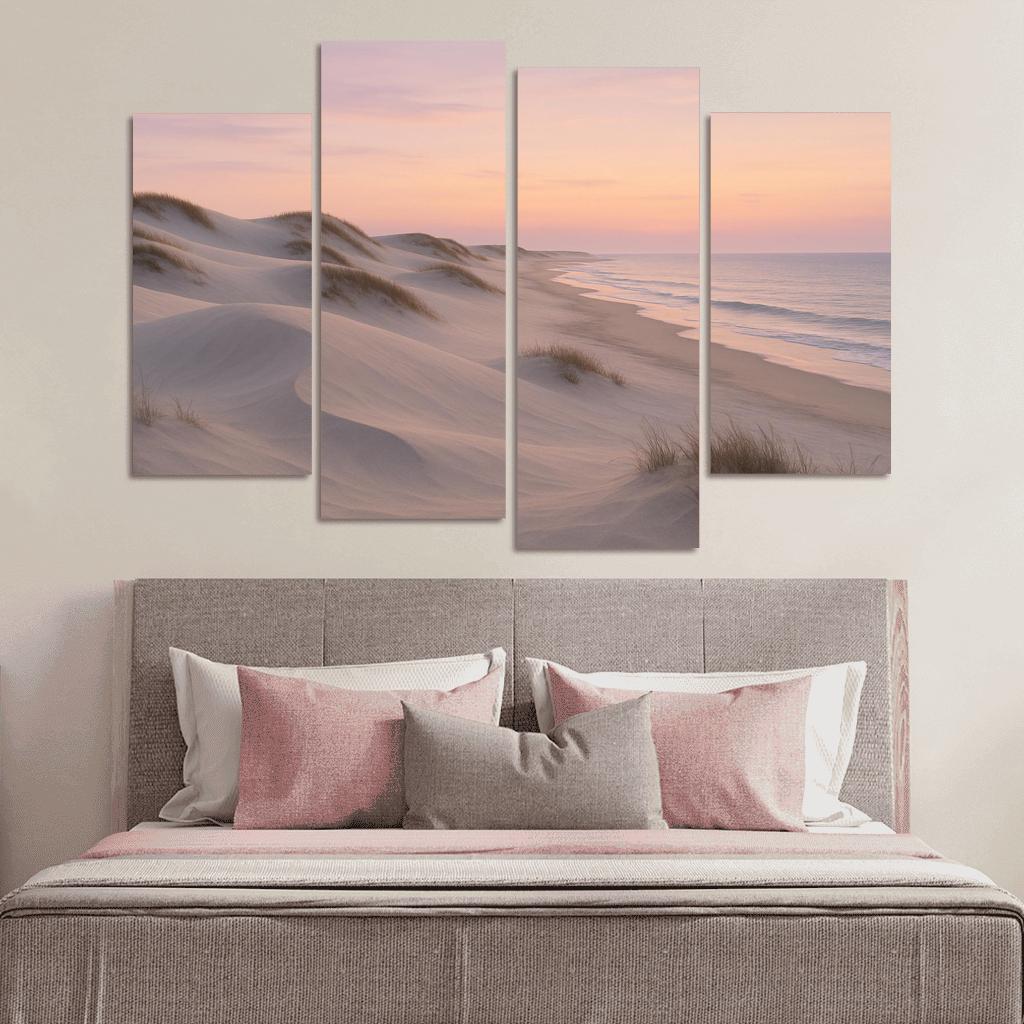 Silver Dune Sanctuary canvas paintings frame