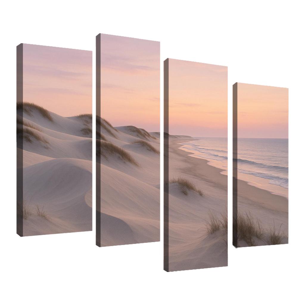 Silver Dune Sanctuary canvas paintings frame