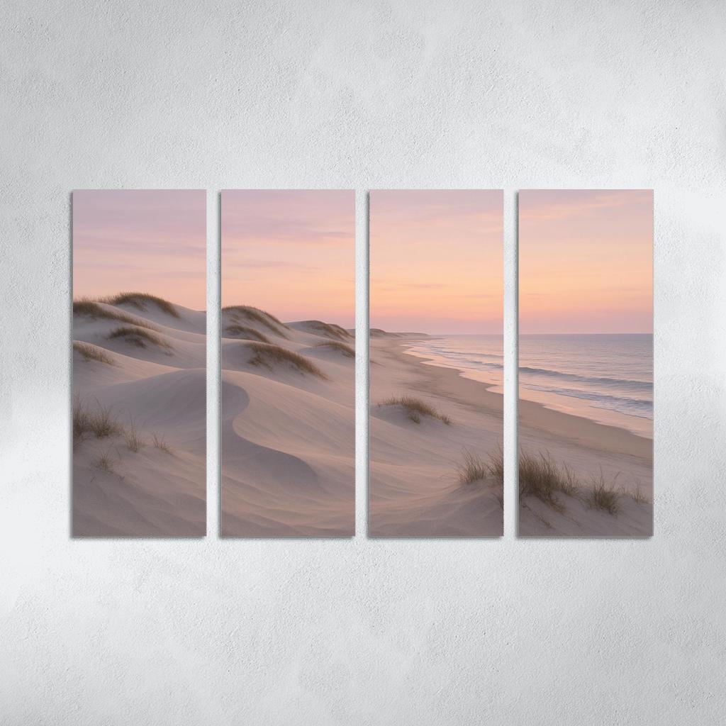 Silver Dune Sanctuary canvas paintings frame