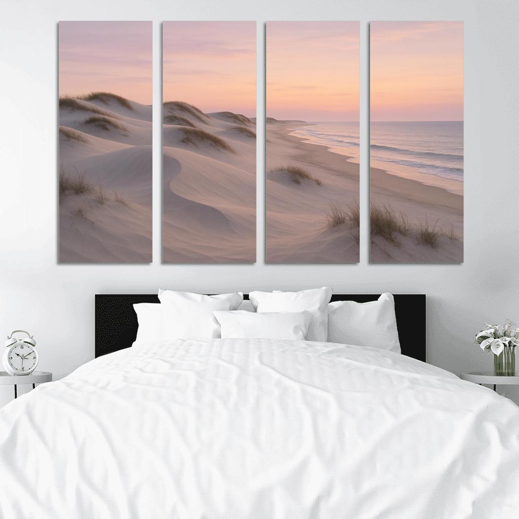 Silver Dune Sanctuary canvas paintings frame