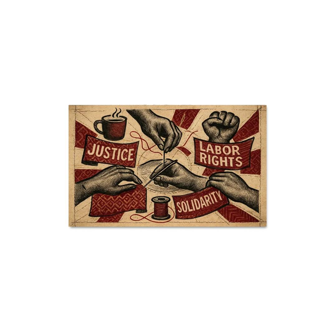 Threads Of Justice canvas paintings frame