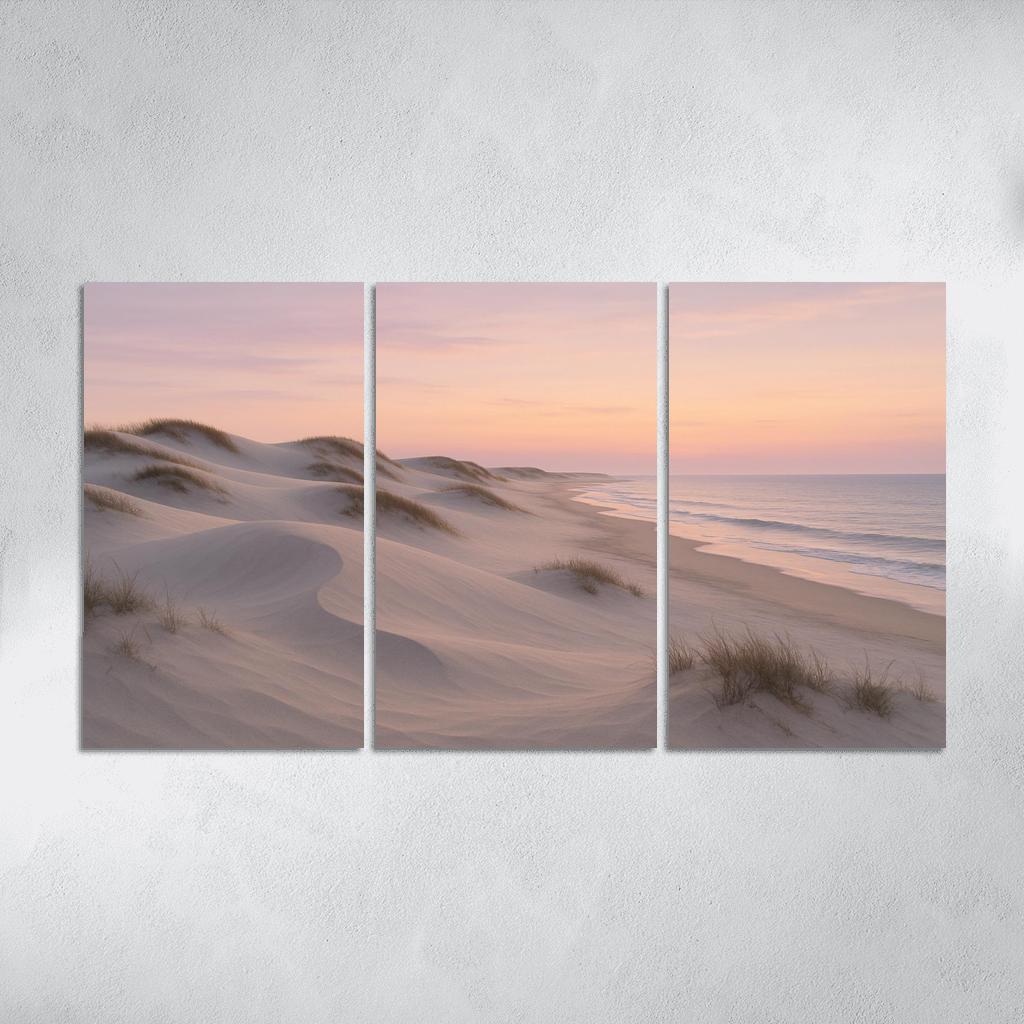Silver Dune Sanctuary canvas paintings frame