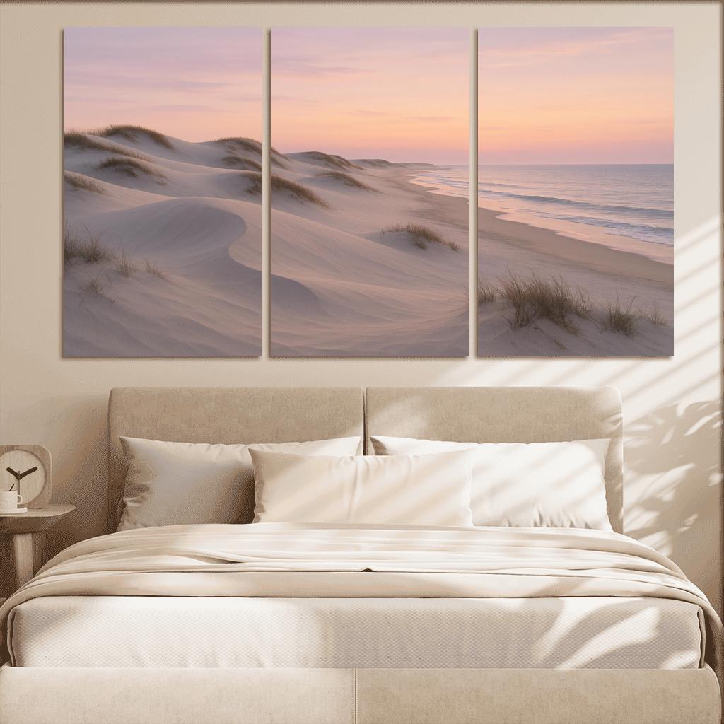 Silver Dune Sanctuary canvas paintings frame