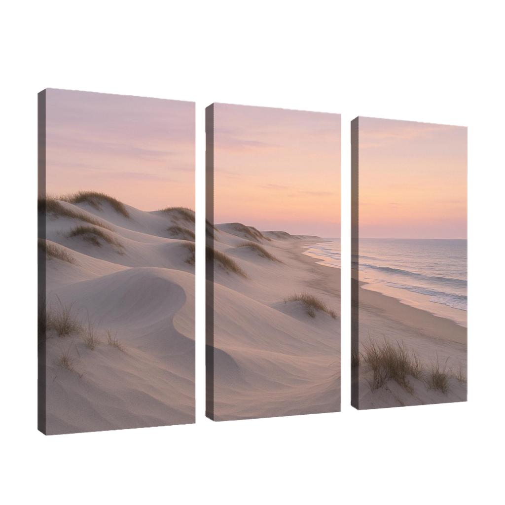 Silver Dune Sanctuary canvas paintings frame