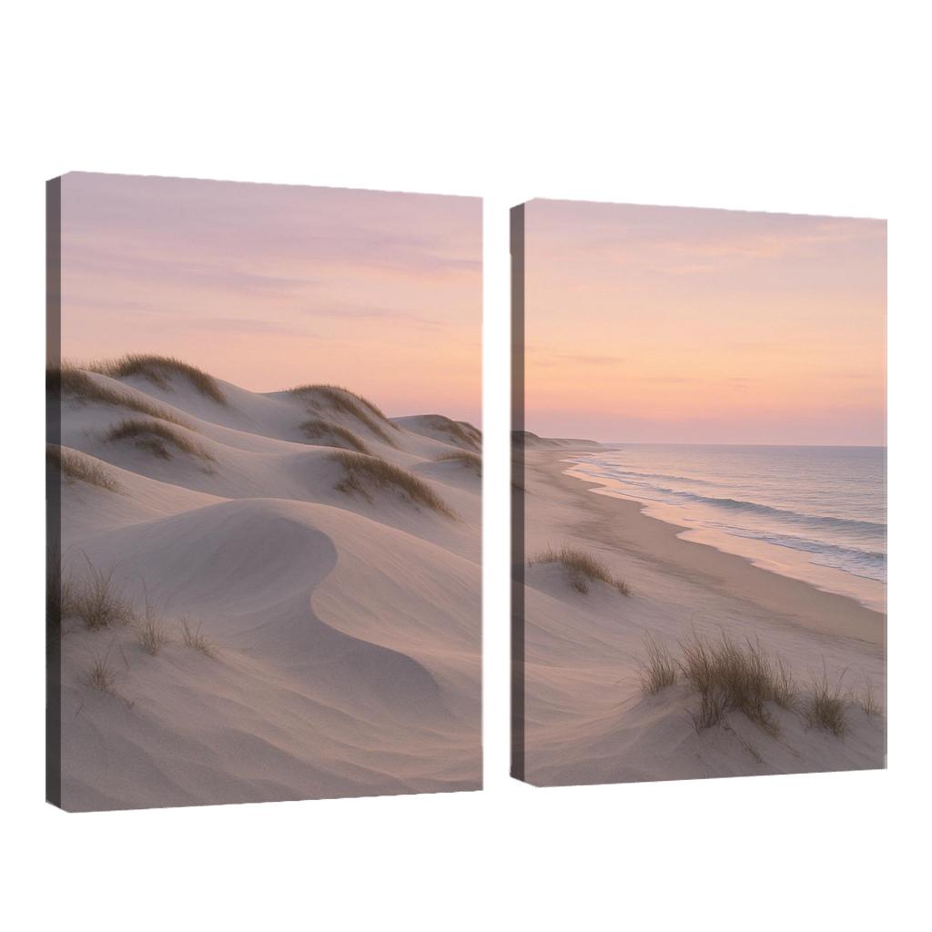 Silver Dune Sanctuary canvas paintings frame