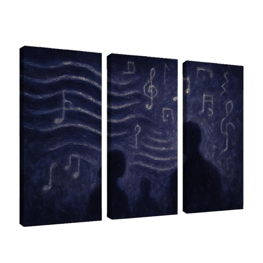 Nocturne Of Hidden Echoes custom paintings frame