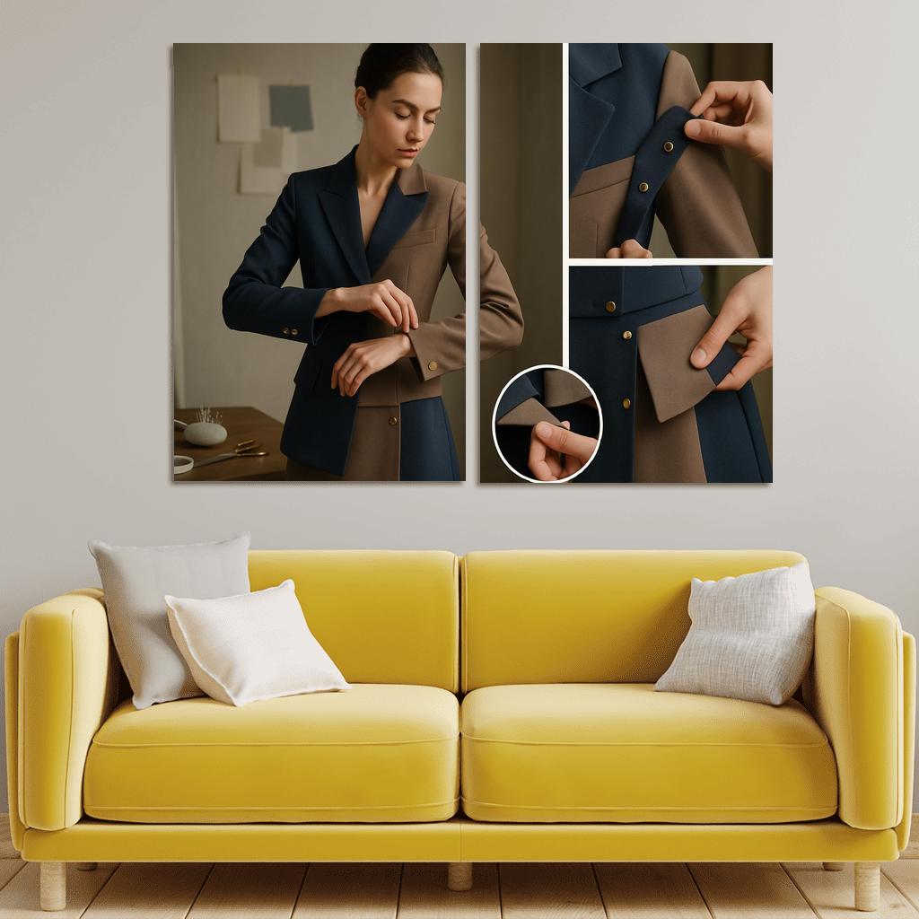 Convertible Tailoring abstract paintings frame