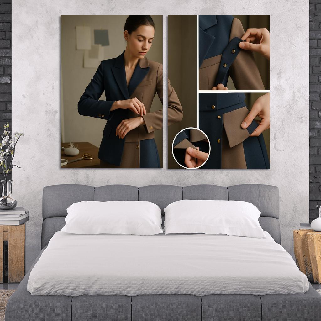 Convertible Tailoring abstract paintings frame