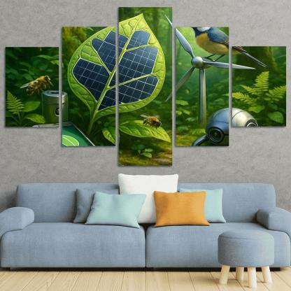 Biomimicry And Sustainable Innovation custom paintings frame