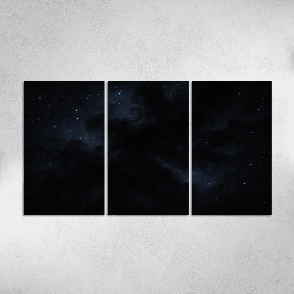 The Silent Majesty Of Dark Nebulas custom paintings frame