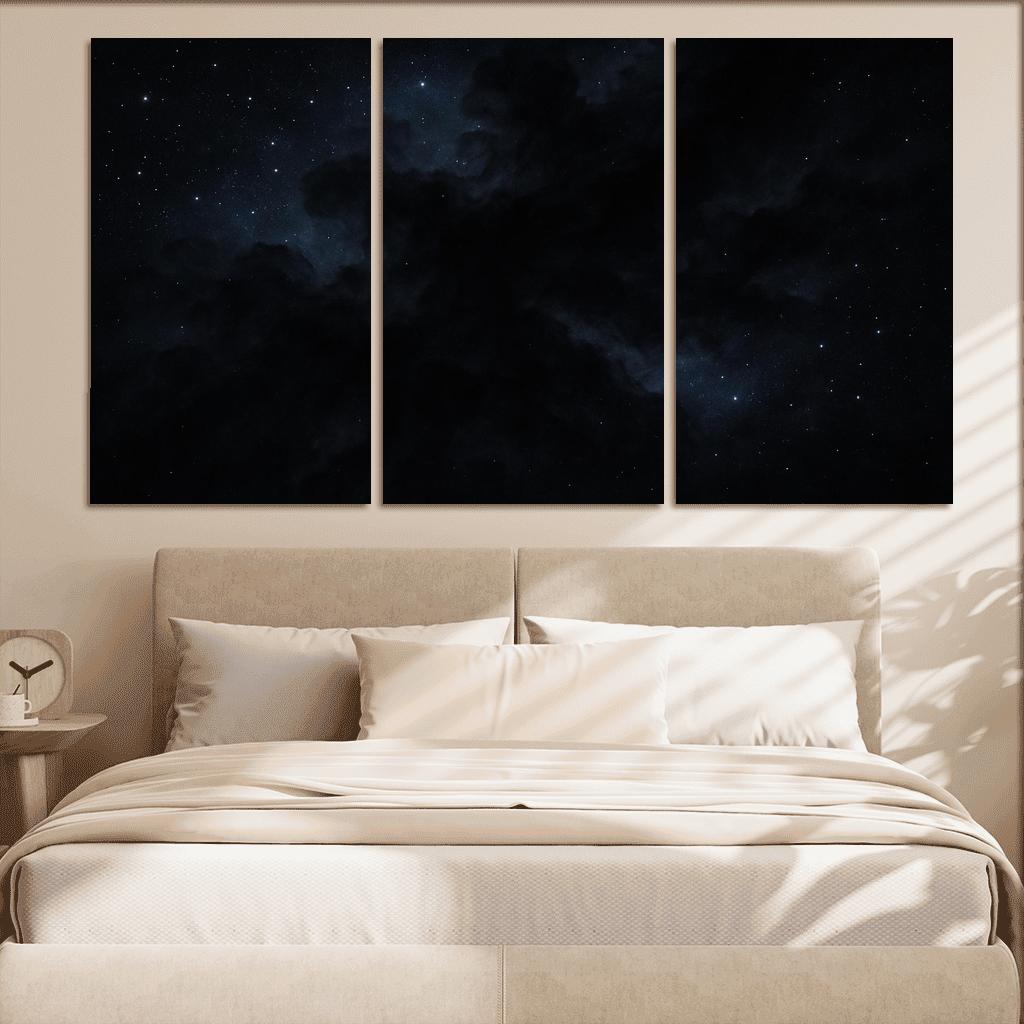 The Silent Majesty Of Dark Nebulas custom paintings frame