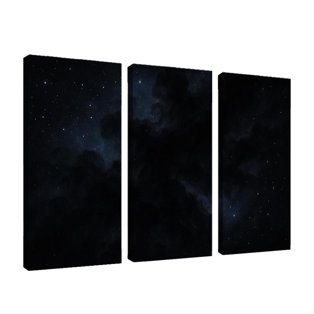The Silent Majesty Of Dark Nebulas custom paintings frame