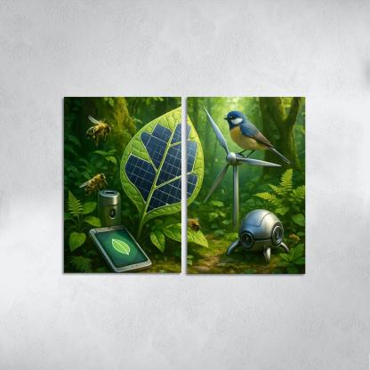 Biomimicry And Sustainable Innovation custom paintings frame