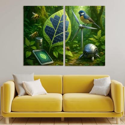 Biomimicry And Sustainable Innovation custom paintings frame