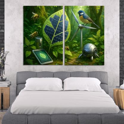 Biomimicry And Sustainable Innovation custom paintings frame