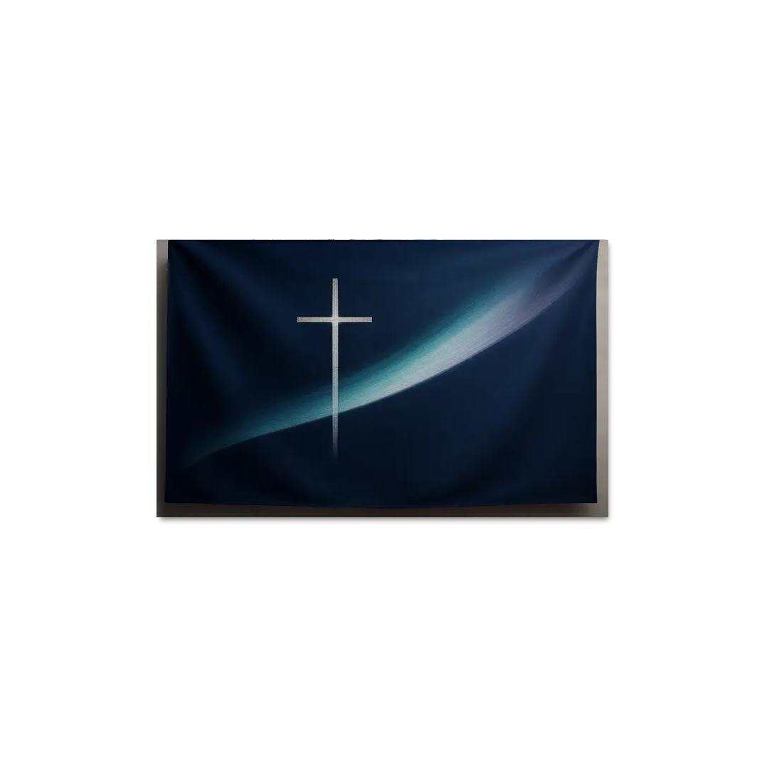 Auroral Cross Of Maritime Memory abstract paintings frame