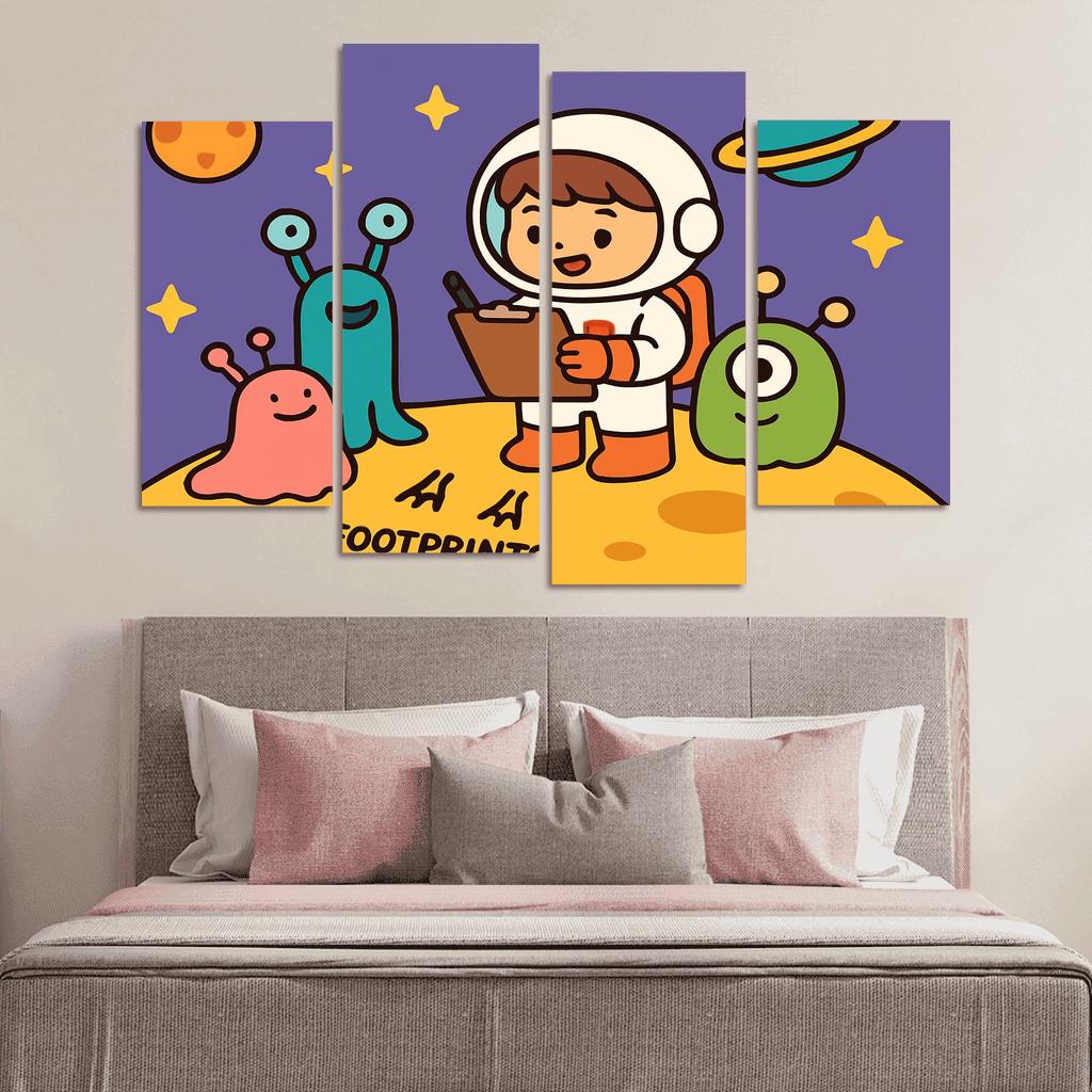Curious Space Zoologist premium artwork frames