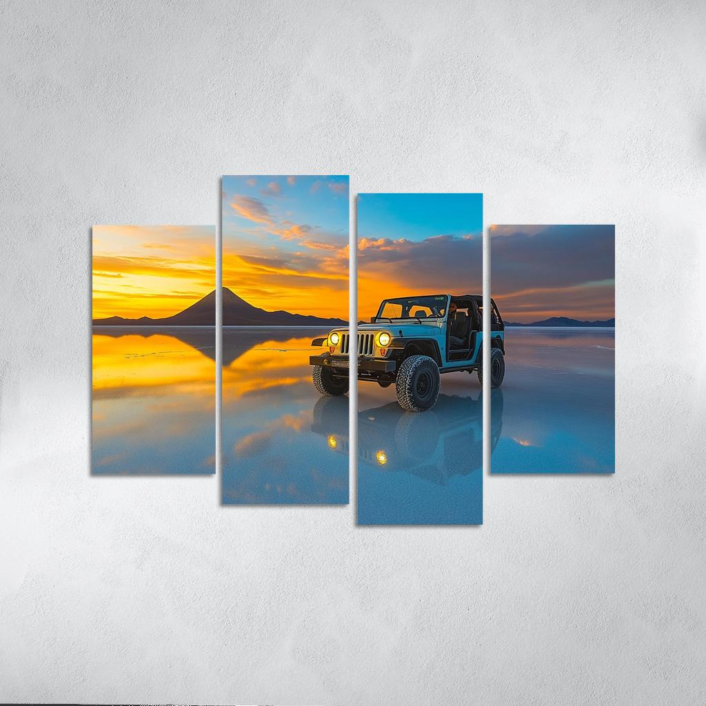 Salar De Uyuni Mirror Plains premium artwork frames
