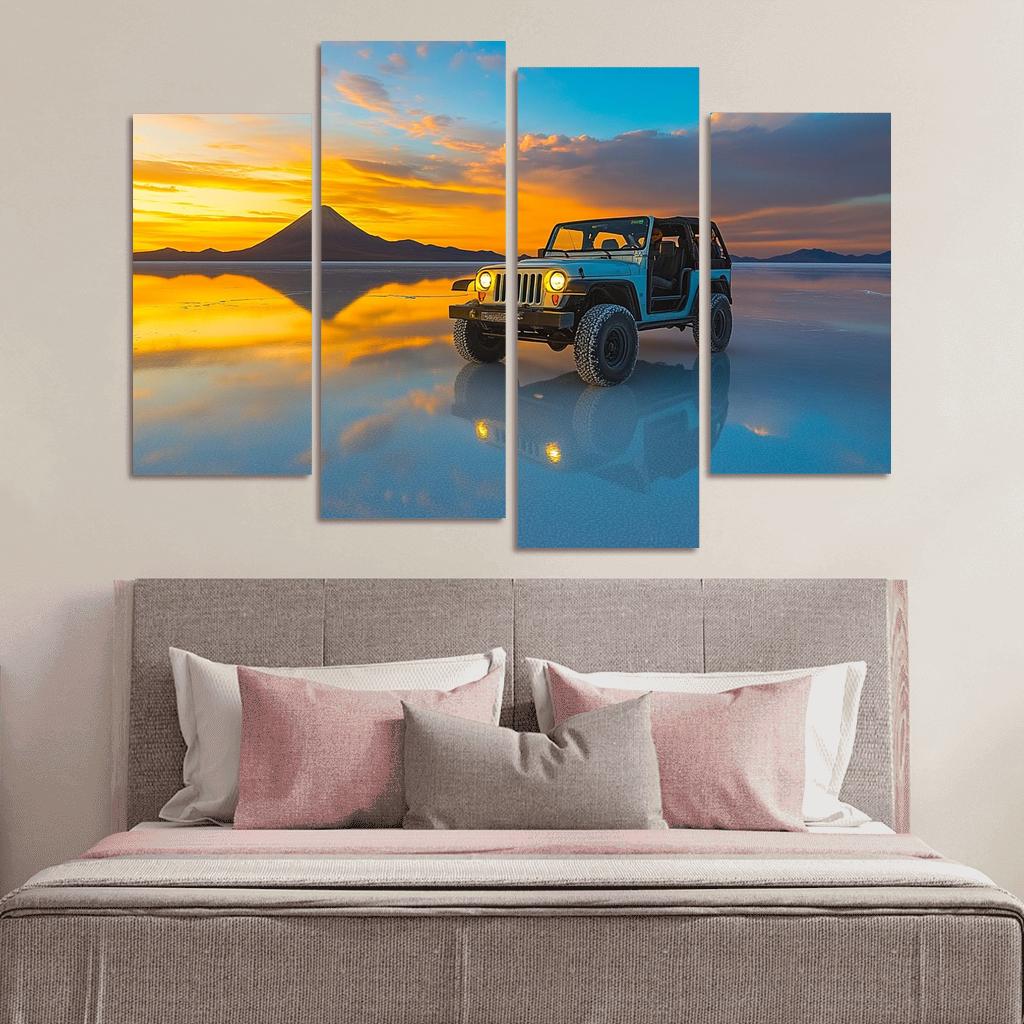 Salar De Uyuni Mirror Plains premium artwork frames