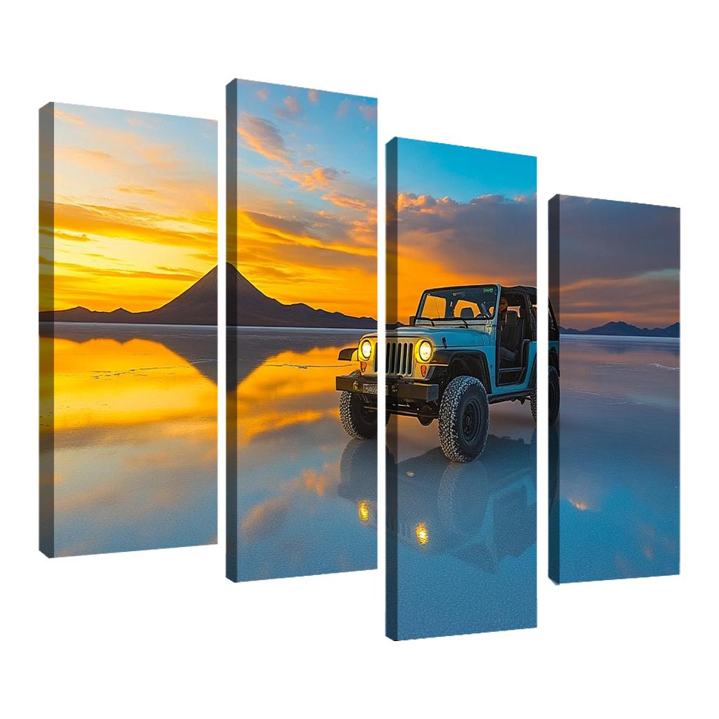 Salar De Uyuni Mirror Plains premium artwork frames