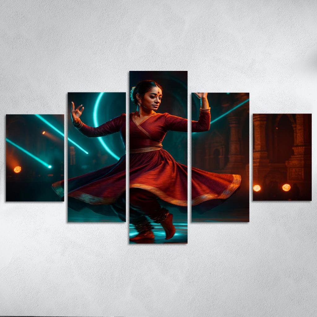 Electro Kathak Recomposition wall art