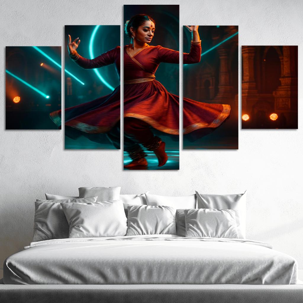 Electro Kathak Recomposition wall art