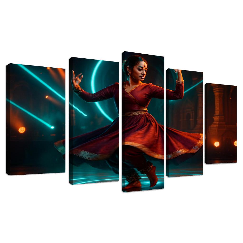 Electro Kathak Recomposition wall art