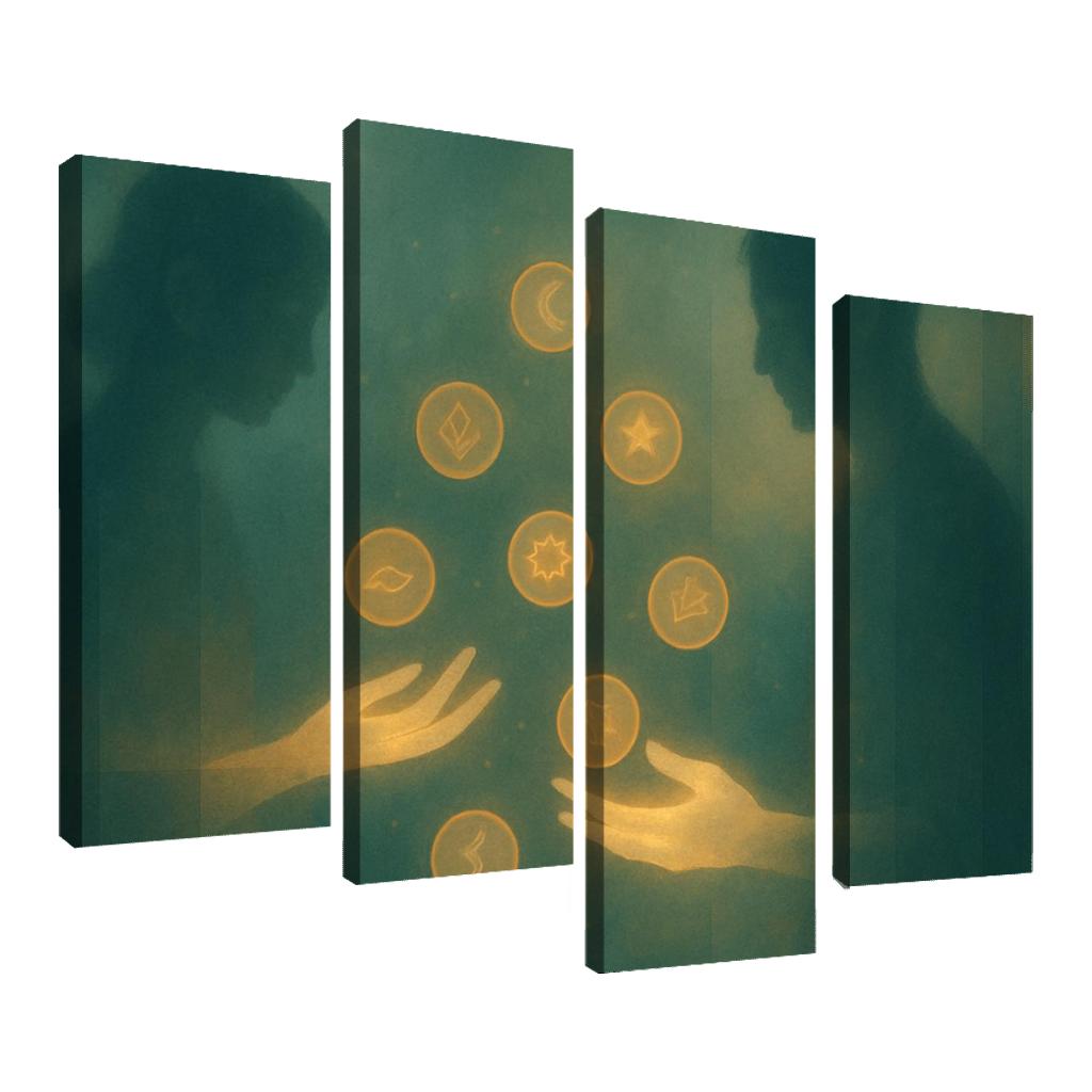 Luminal Exchange Of Lost Ideas framed paintings
