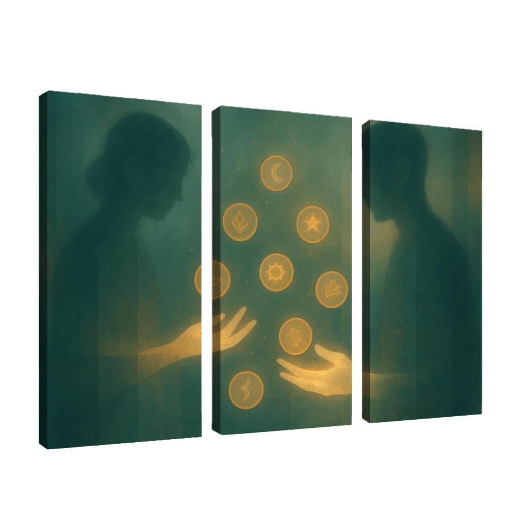 Luminal Exchange Of Lost Ideas framed paintings