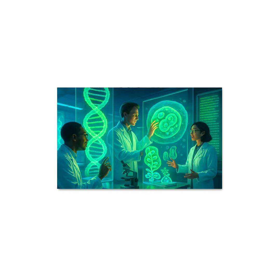 Synthetic Biology And The Future Of Genetic Engineering multi-panel paintings