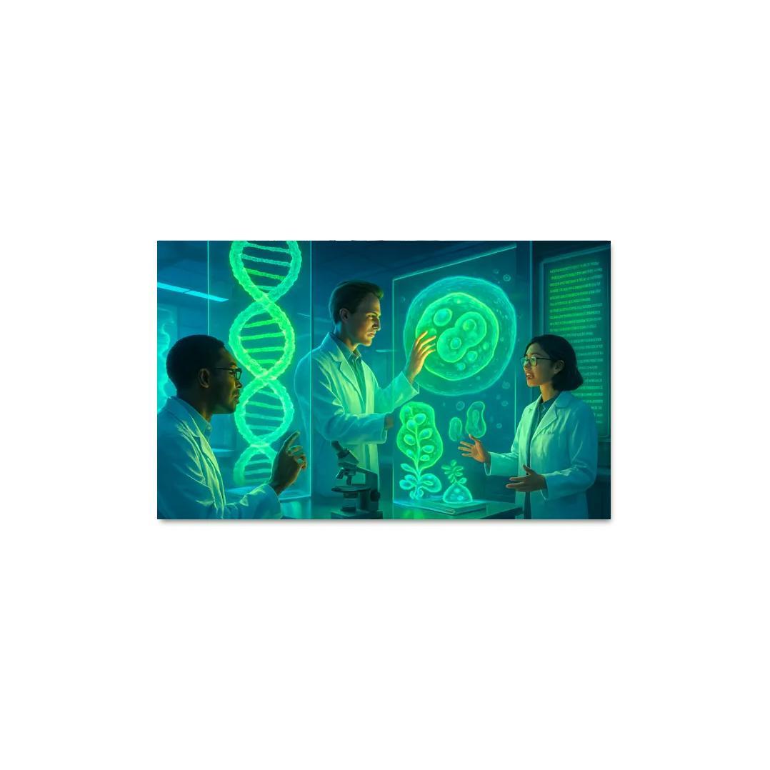 Synthetic Biology And The Future Of Genetic Engineering multi-panel paintings